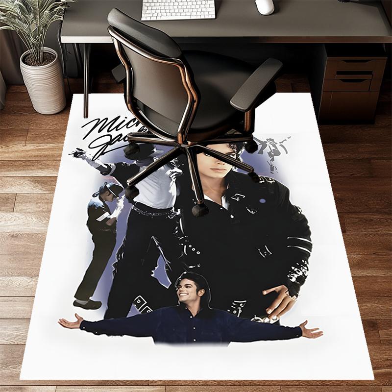 Michael JacksonPrinted Area Rug Carpet for Bedroom Living Room Home Decor Rugs Mat Non Slip Mat Rug for Bedside