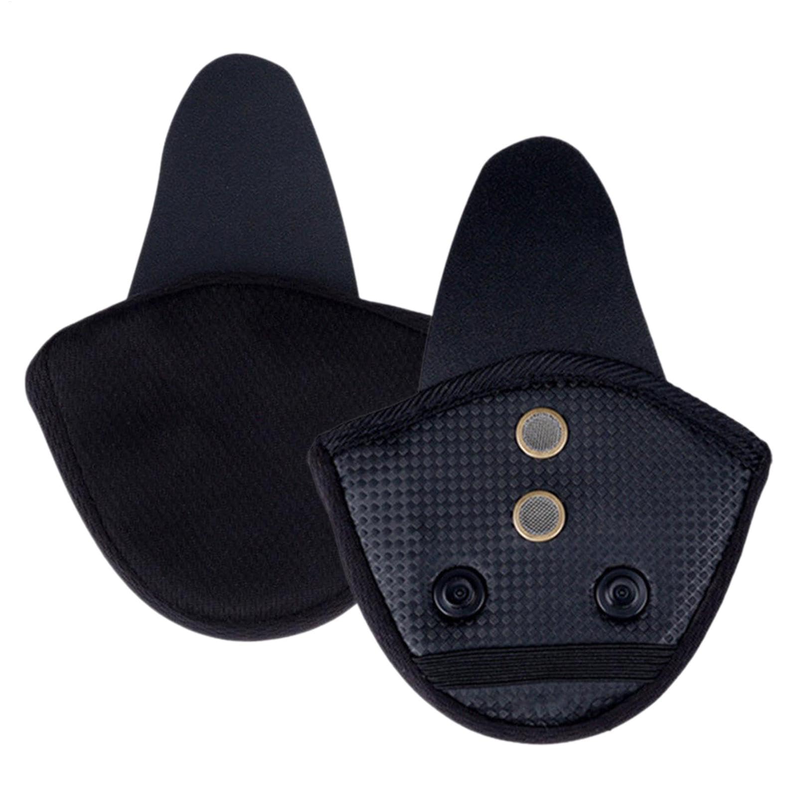 

Motorcycle Ear Warmer Pads - Motorcycle Ear Pad Covers, Removable Ear Wind Blocker, Cycling Refer to description