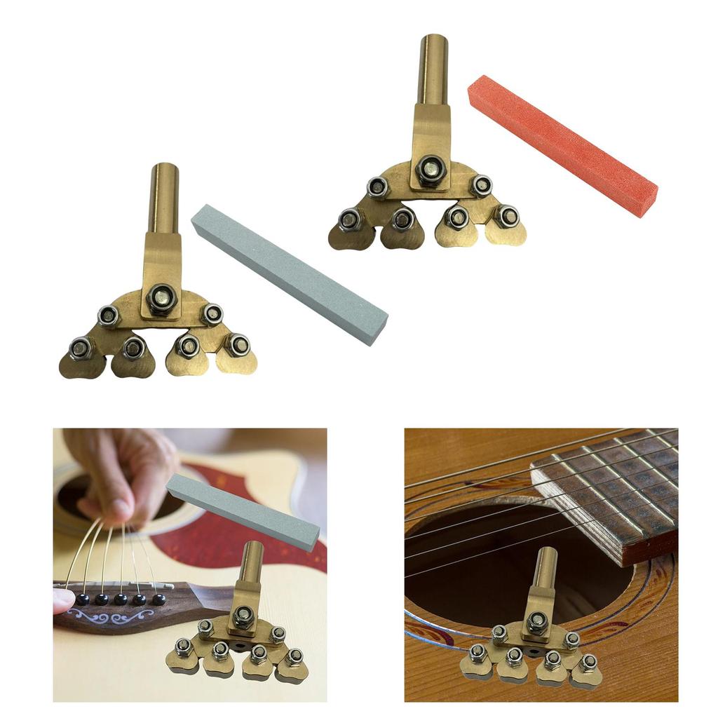Guitar Fractal Fret Press Fret Wire Installation Tool, Professional Accessories for Various Radius Fret Board