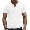 Sommer Neu Herren Locker Atmungsaktiv Lässig V-Ausschnitt Schnelltrocknend Vielseitig Kurzarm T-Shirt