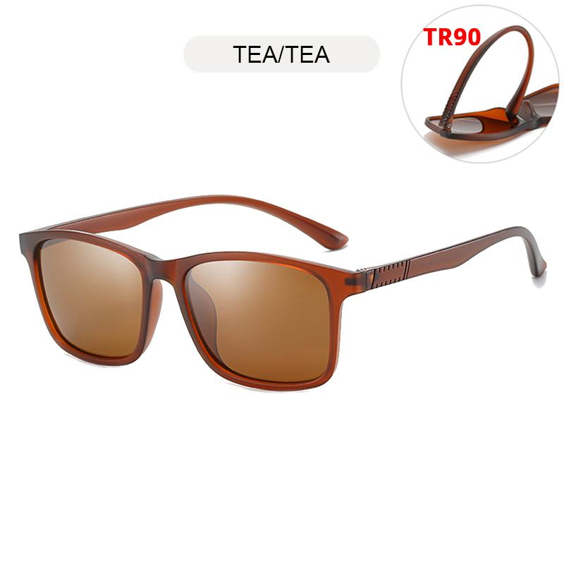 

Light Weight TR90 Men Sun Glasses Classic Square Sunglasses For Male High Quality Driving Eyewear Outdoor Shades UV400 Polarized