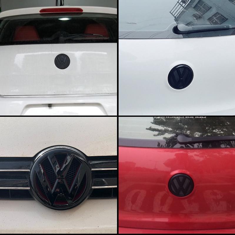 Pentru VOLKSWAGEN VW Embleme Grilă Frontală Mașină Emblema Portbagaj Spate Capace Capac Autocolant Logo Pentru VW Volkswagen Golf 6 golf6 MK6 GTI