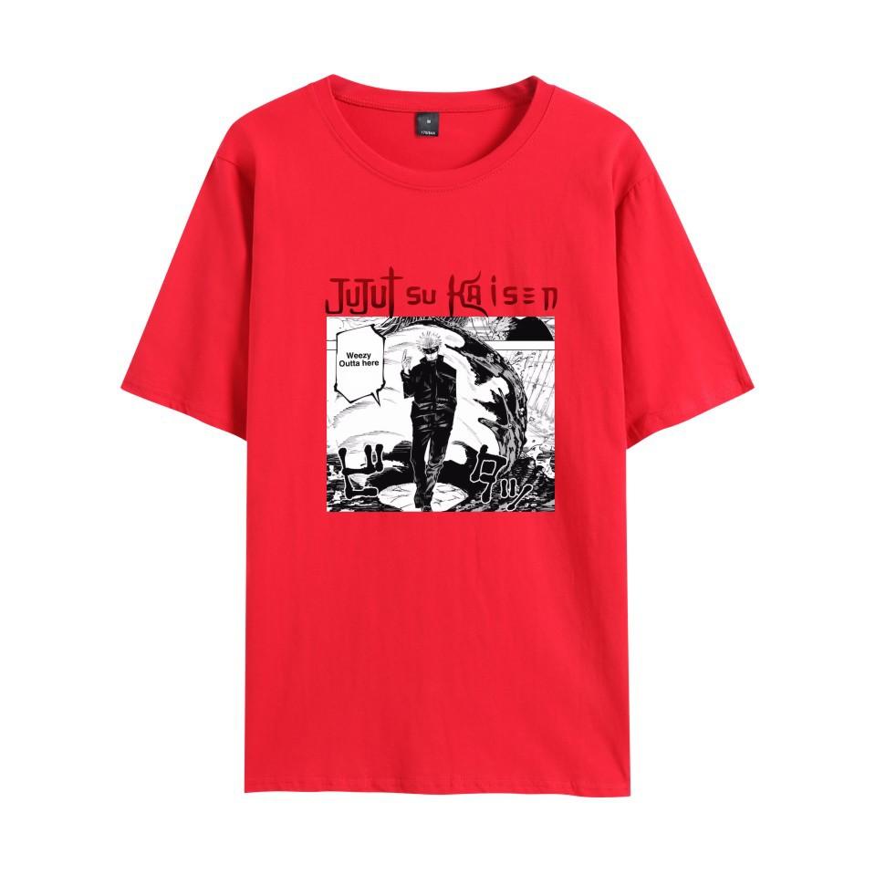 Jujutsu Kaisen T Shirt Men Short Sleeve Tee Streetwear Women T-shirt 2026 New Cartoon Clothes Tops