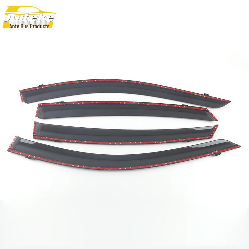 MG5 Model Rain Deflectors with Bright Plastic Strips - Trim Decoration Stickers for MG 21 Car Accessories