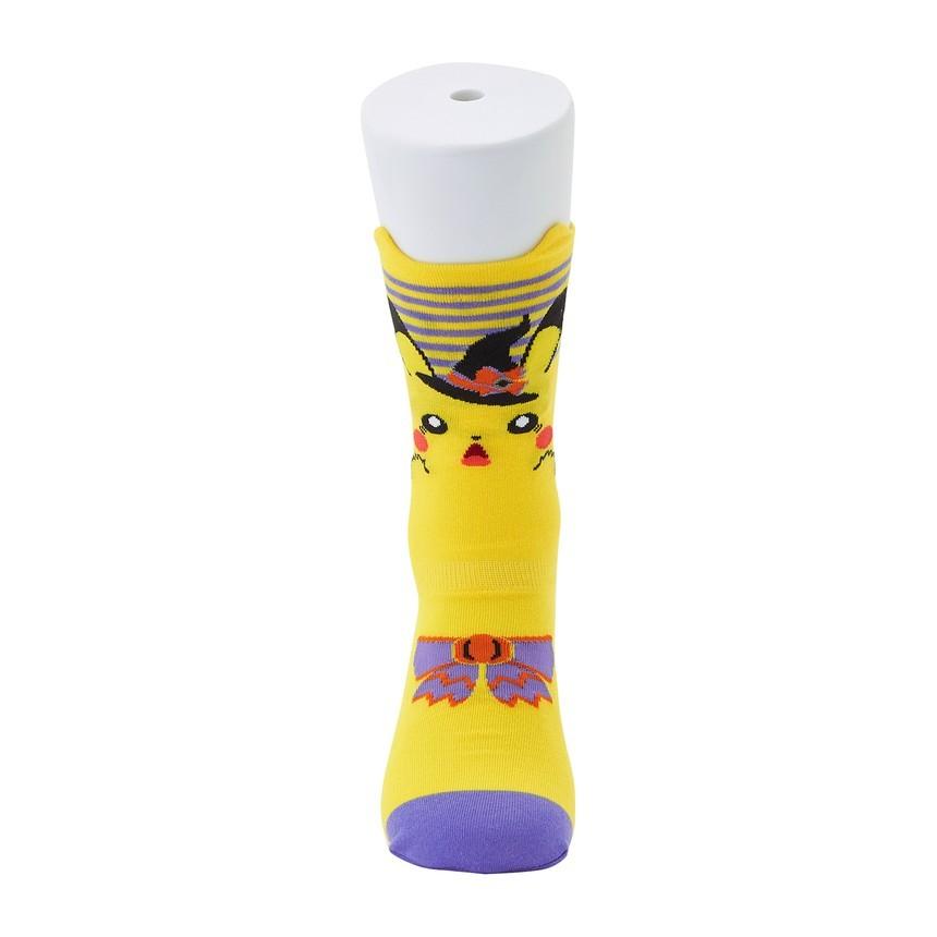 [Pokemon] Pokemon Center Official Halloween Trick or Treat Pikachu Kids' Socks (16-20cm)