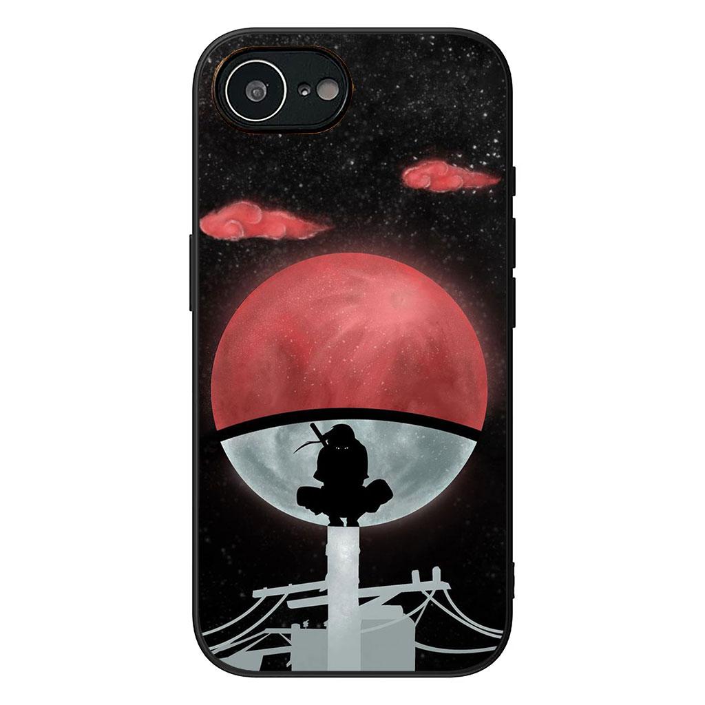 Cover for Apple iPhone 16 15 14 Plus 13 12 Mini 17 Pro Max + ProMax 16E Air Phone Case Obito Sasuke Narutos Itachi Uchiha Tobi