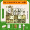 Saquinho Feito à Mão DIY Repelente de Umidade, Bolsa de Fragrância, Materiais para Fazer Saquinhos para o Festival do Barco-Dragão, Artemísia, Medicina Herbal Chinesa
