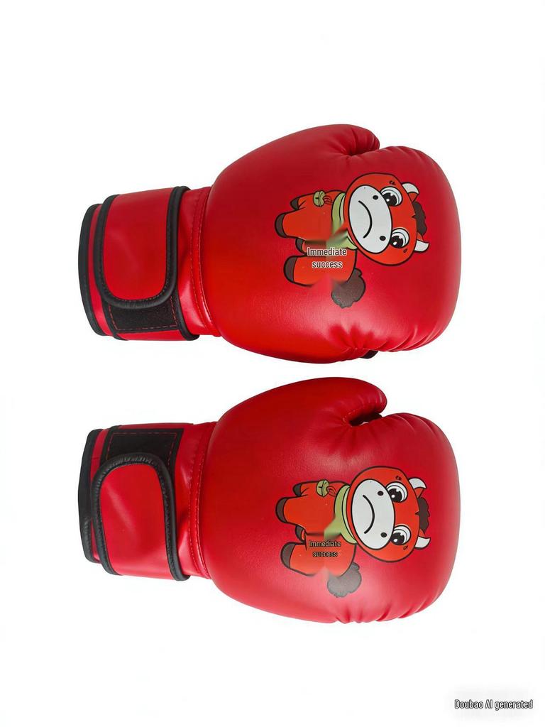Half-Finger Tiger Claw Boxing Gloves for Children and Adults - Thickened Sanda Training and Sparring Gloves