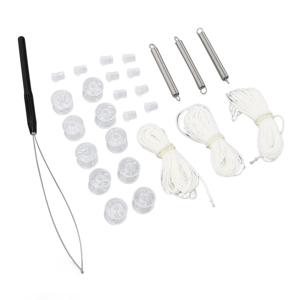 RV Shade Repair Kit Efficient Use Sturdy Window Shade Restringing Kit for RV Trailer Day Night Pleated Shade