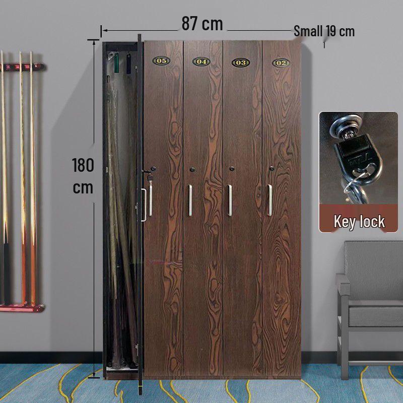 Bozhida Billiard Cue Storage Cabinet