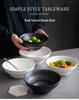 Premium Large Ramen & Luosifen Ceramic Bowl – Conical Hat Design for Noodles, Soup, Mixed Rice, Salad