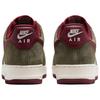 Nike Air Force 1 07 LV8 Cachi Cargo Rosso Scuro Team Sneakers Unisex Grigio Avorio Pallido FQ8714-302