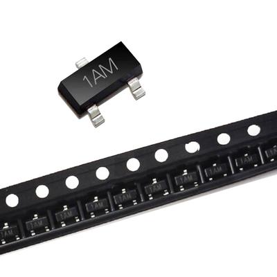 100 SZTUK MMBT3904 SOT-23 2N3904 PMBT3904 SMD 1AM 0.2A 200mA 40V Tranzystor NPN STO23