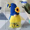 Gnomo Girasole Pace GNOMO Blu e Giallo GNOMO Bandiera Ucraina Gnomi Primaverili Decorazioni per la Decorazione della Casa Ornamenti