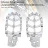 Motorcycle Footpeg Strong Load Bearing 7075 Aluminium Alloy Dirt Bike Footpegs Pedal Replacement for E Ride Pro SS for Cycling