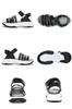 Sandals NM J108 Girls Black cm 2E [Moonstar] 20.0
