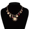 Trendy Unique Conch Shell Necklace Summer Holiday Jewelry Gift Ocean Inspired Chokers Jewelry for Daily Wear Parties
