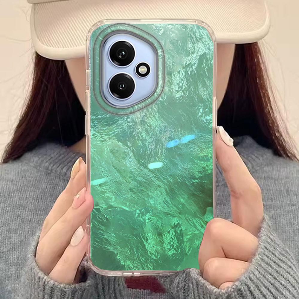 Phone Case Dopamine Pink Purple Blending for Honor X9c 400 Lite 200 Pro 90 X8b X7d X9a X9b X8c X8a X7c X7b Vortex texture Cover