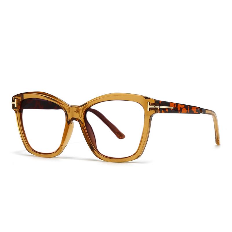 Vintage Oversized Cat Eye Anti Blue Light Reading Glasses Women Men Finished Presbyopia Eyeglasses Customized Prescription Glass