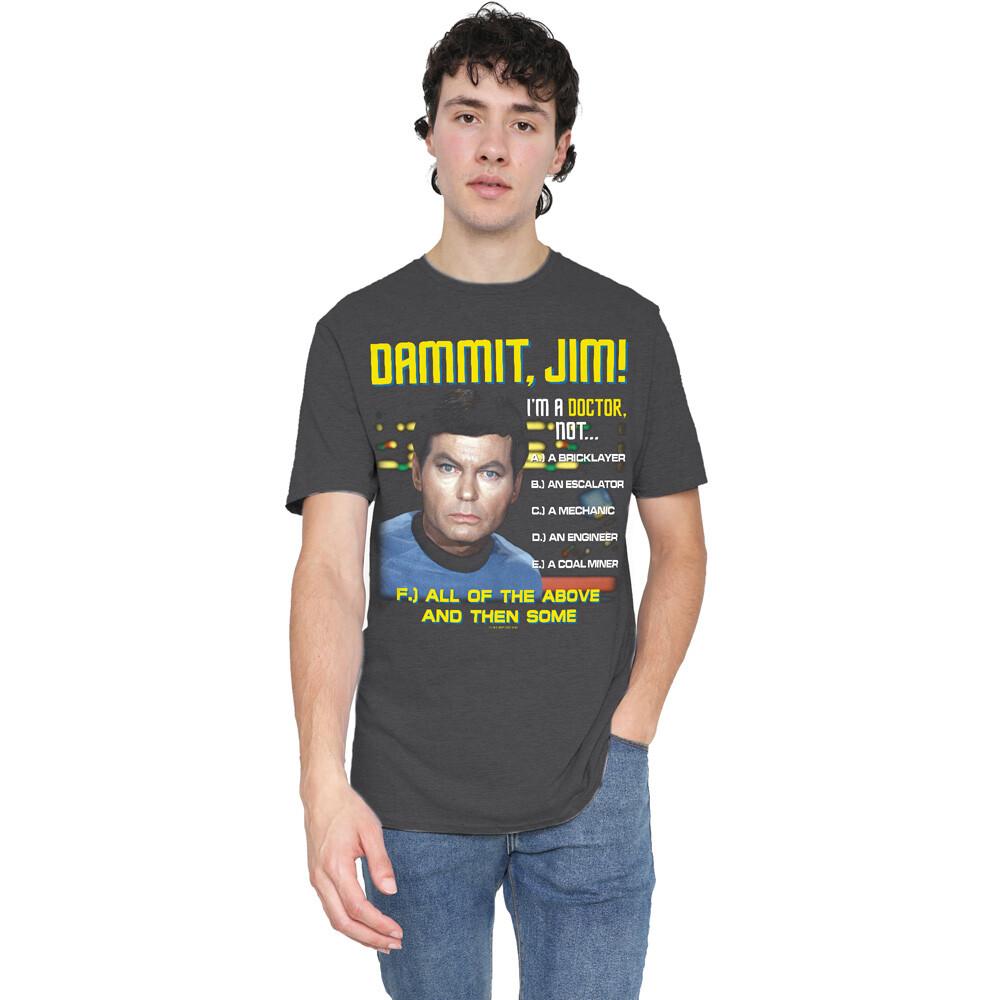 Star Trek All Of The Above T-Shirt S-3XL Charcoal S