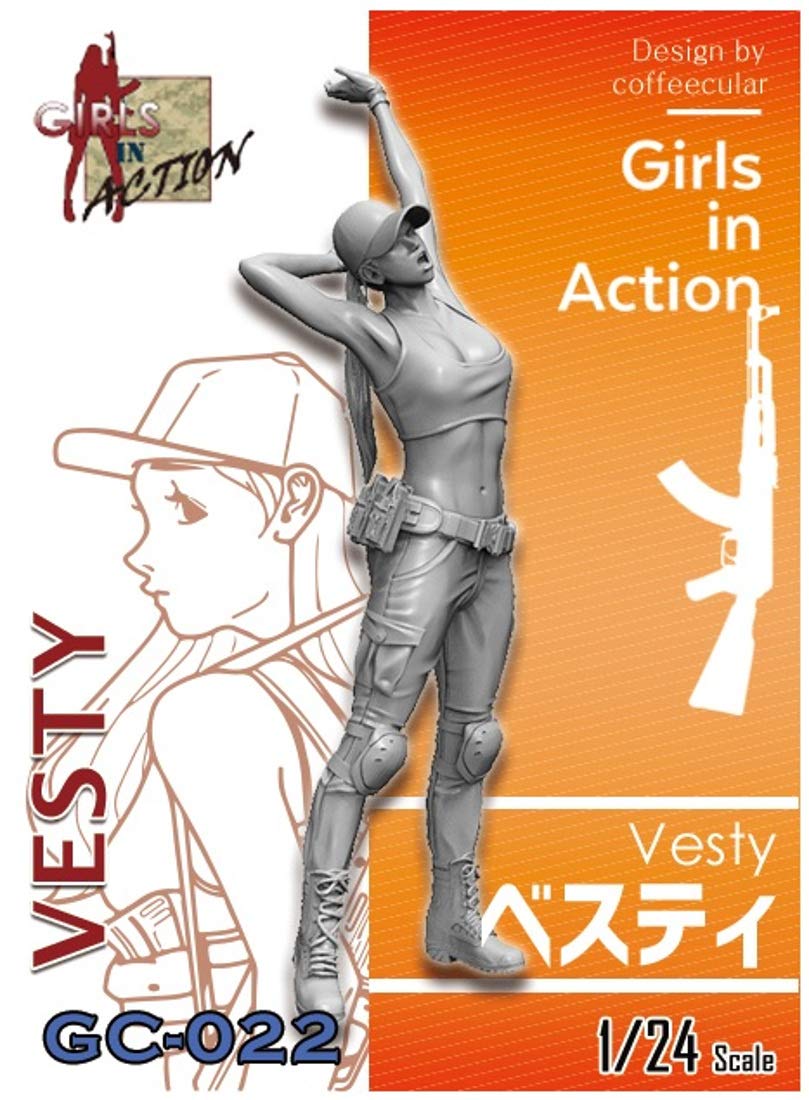

Zilpla Girls in Action Series Besty Resin Kit 1/24 GC-022