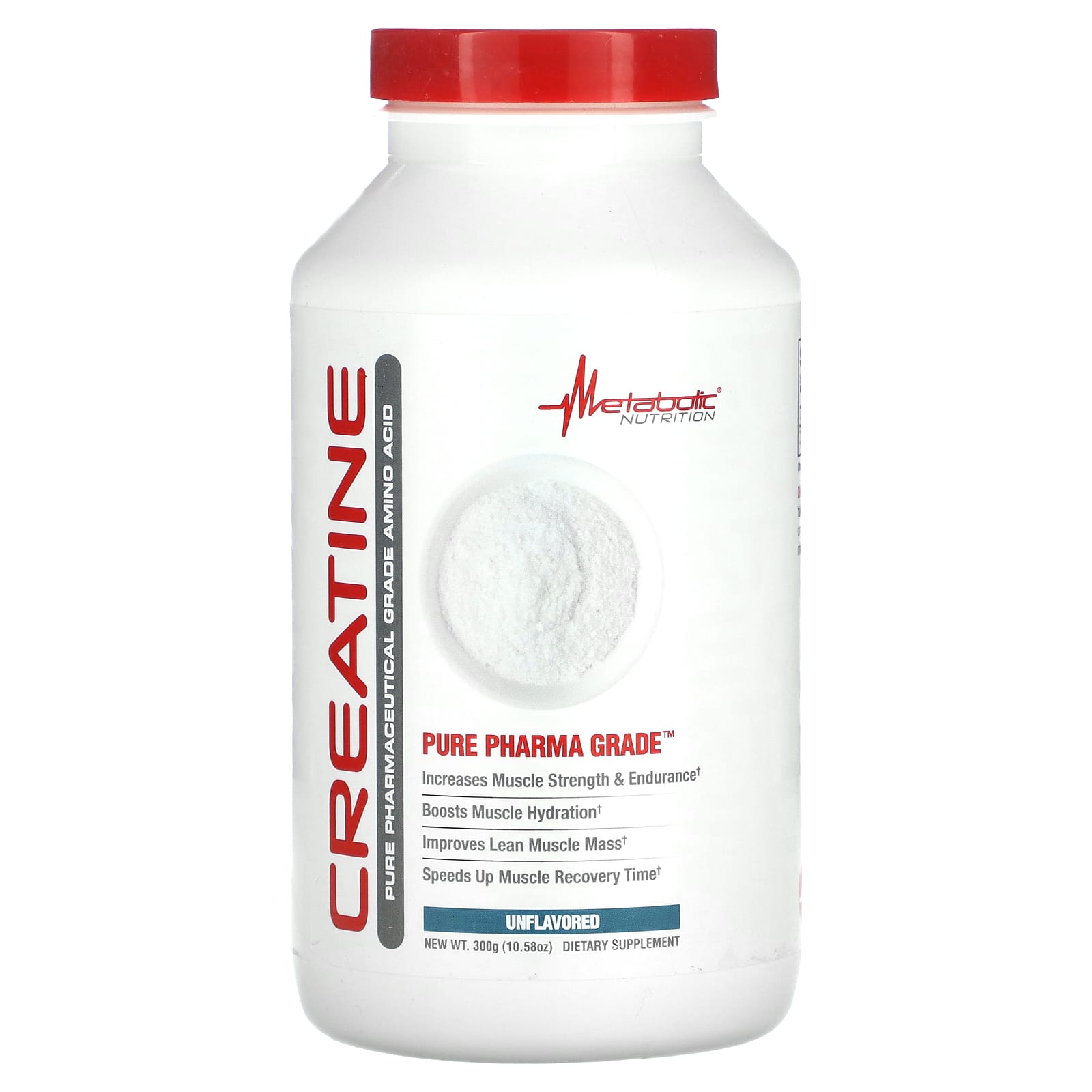 

Metabolic Nutrition, Creatine, Unflavored, 10.58 oz (300 g)
