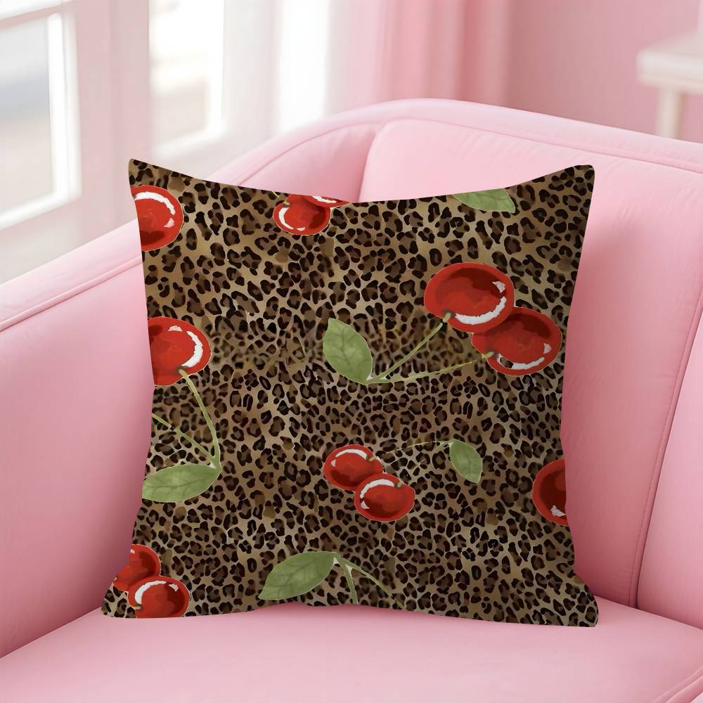 

Retro Leopard Cheetah Canvas Prints 4545cm Cushion Cover Pillow Cover Decor Pillowcase Home Pillowcase For Couch Pillow 30x30 cm