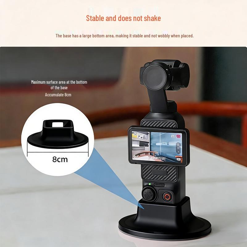 DJI Pocket 3/4 Silicone Camera Holder: Non-slip Base for OSMO Accessories