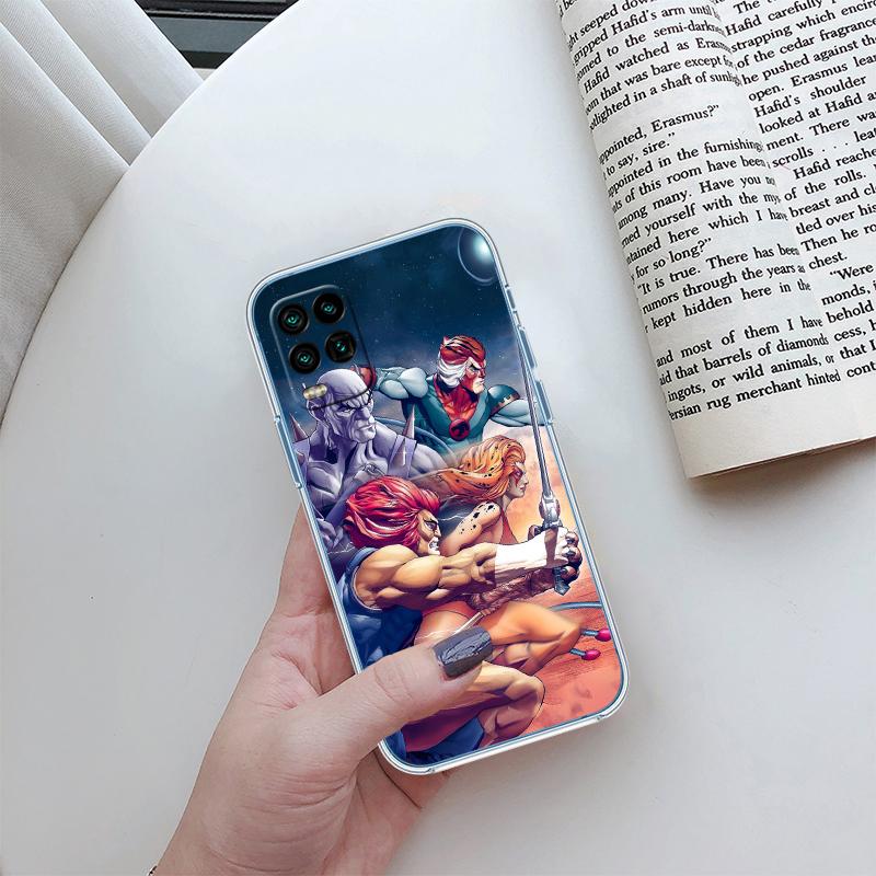 T-ThunderCats Transparente Handyhülle für Motorola Moto Edge 20 30 40 50 S30 Fusion Ultra Pro Neo Lite + G200 G23
