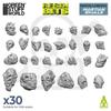 Gstu504629 alien skulls resin set