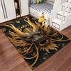 Golden Dragon Pattern Carpet suitable as a non-slip mat for the living room or bedroom sofa