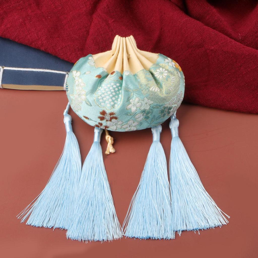 Dragon Boat Festival Hanfu Scent Sachet: Embroidered Mosquito Repellent Coin Purse Necklace