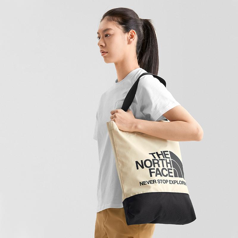 The North Face Urban Exploration 15L Commuter Portable Outdoor Bag Unisex bags Beige NF0A7QU64D5