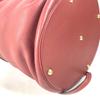 HERMES City Vanity bag Hand Bag Leather Red