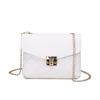 New Embroidered Small Square Bag Autumn Mobile Phone Bag Fashionable and Simple Diamond Shoulder Bag Messenger Bag One Piece