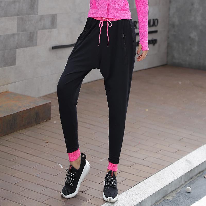 Women s Summer Loose Fit Casual Sports Harem Pants for Yoga and Running