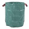 Lawn Garden Leaf Bag PP 272L Water Proof Standable Reusable Yard Waste Bag with Handles for Camping Recycling Green