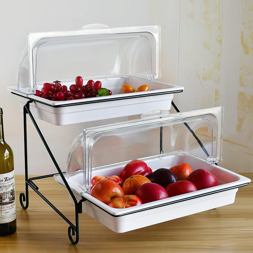 Acrylic Food Screen Dome Cheese Cloche Dome Transparent Dessert Display Dome Cover Food Screen Protector Cover for Party Dessert Cake Cover Display