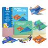 10/36 Sheets 3D Origami DIY Paper Airplane Craft Kit Educational STEM Toys for Kids Spatial Thinking Development Creative Gift