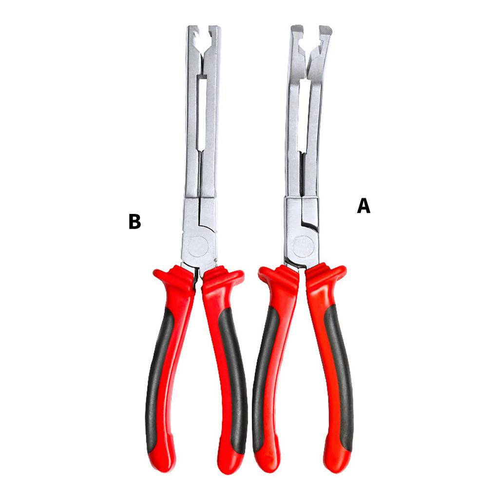 Automotive Preheat Plug Connector Pliers Carbon Steel Glow Plug Connector Removal Tool Straight/Angled for Narrow Areas