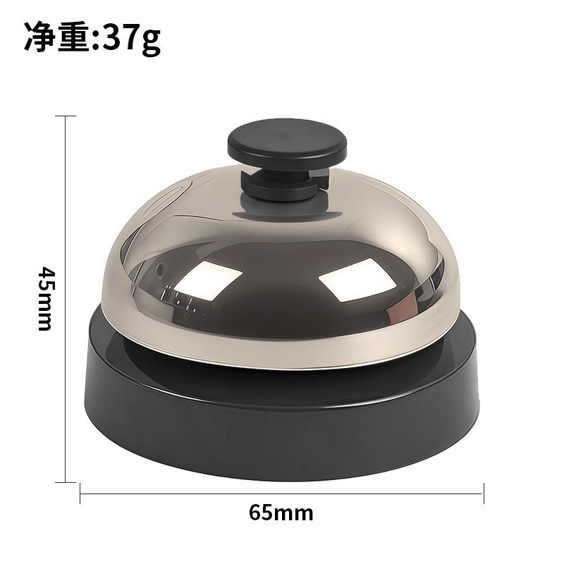 

3 PCS Small Call Bell, 2.56 Inch Service,Ring Bell for Service, Dinner, Counter, Desk for Trivia Games, Bells for Dog Training