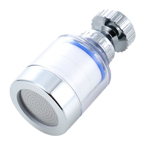Faucet Water Filter | 360-Degree Rotating Faucet Water Filter, Faucet-Mounted Filter, Kitchen Sink Water Filter | Removes Heavy Metals and Hard Water