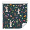 Wallpaper Bunnies Among Forest Plants for Living Room and Bedroom 50x1000