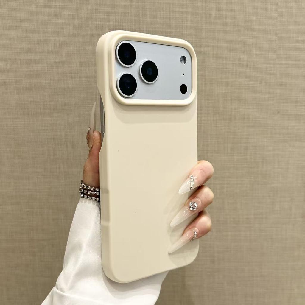 Orange Silikon Minimalistische Handyhülle für iPhone 17 Air 16 Pro Max 15 Plus 14 Pro 13 12 11 Xr X Xs 17Pro Max Mattierte Schutzhülle Stoßfeste Handyabdeckung
