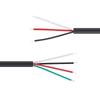 1Pcs 2/3/4Pins Mono Stereo AUX Connector 2.5mm/3.5mm DIY Audio Extension Wire  AUX Extension