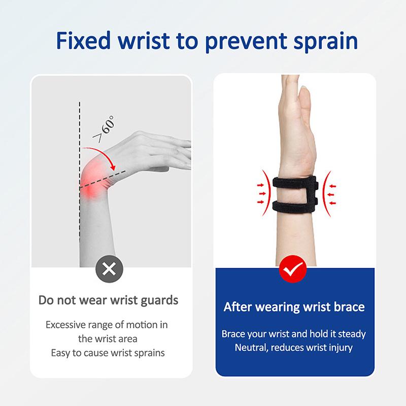 1Pair Adjustable Yoga Wrist Band Pain Tfcc Tear Injury Brace Wrist Band Brace Soft Thin Yoga Fitness Wrist Wrap Fix Sport Guard