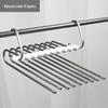 Stainless Steel Multi-Layer Folding Pants Hanger with Clips - Magic Storage Rack for Wardrobe