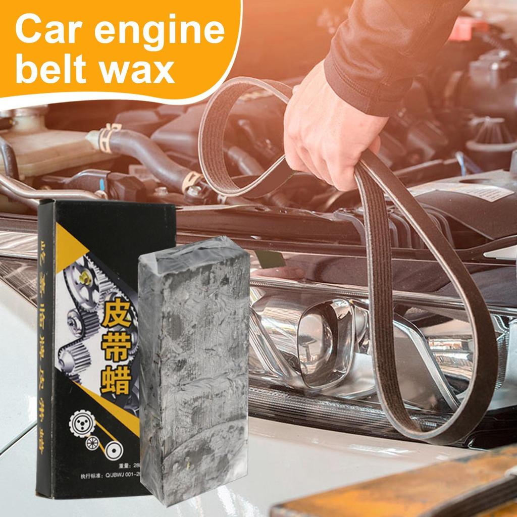 Car Belt Wax Auto Engine Belt Maintenance Wax Anti-Slip Protect Reducing Noise Maintenance Tool for Automobile Vehicle Car