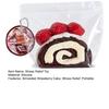 Simulated Strawberry Cake Squeeze Toy Dessert Shape Sensory Pinch Fidget Toy Focus Work Study Stress Relief Hand Relaxation