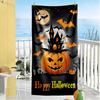 Halloween Beach Towel High Absorbency & Quick-Dry Comfortable Lightweight